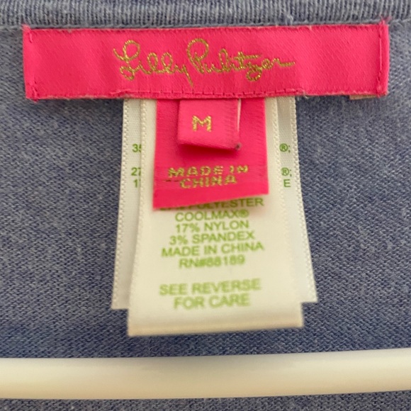 EUC Lilly Pulitzer Sweater With Gold Buttons Size Medium - Picture 3 of 4